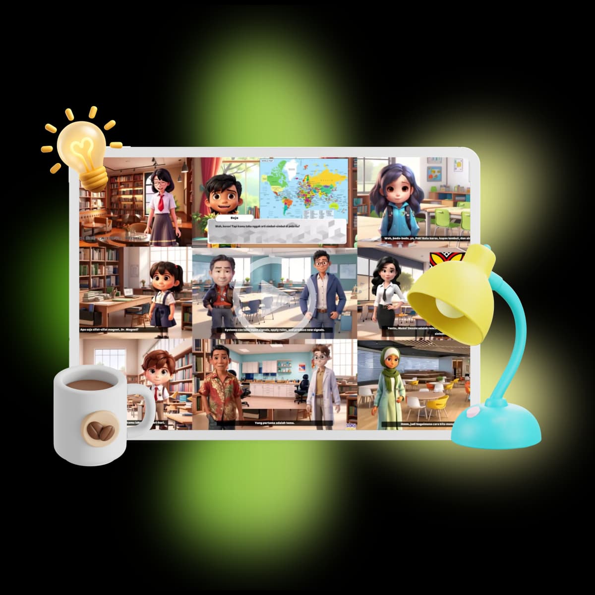 Bikin Materi Otomatis