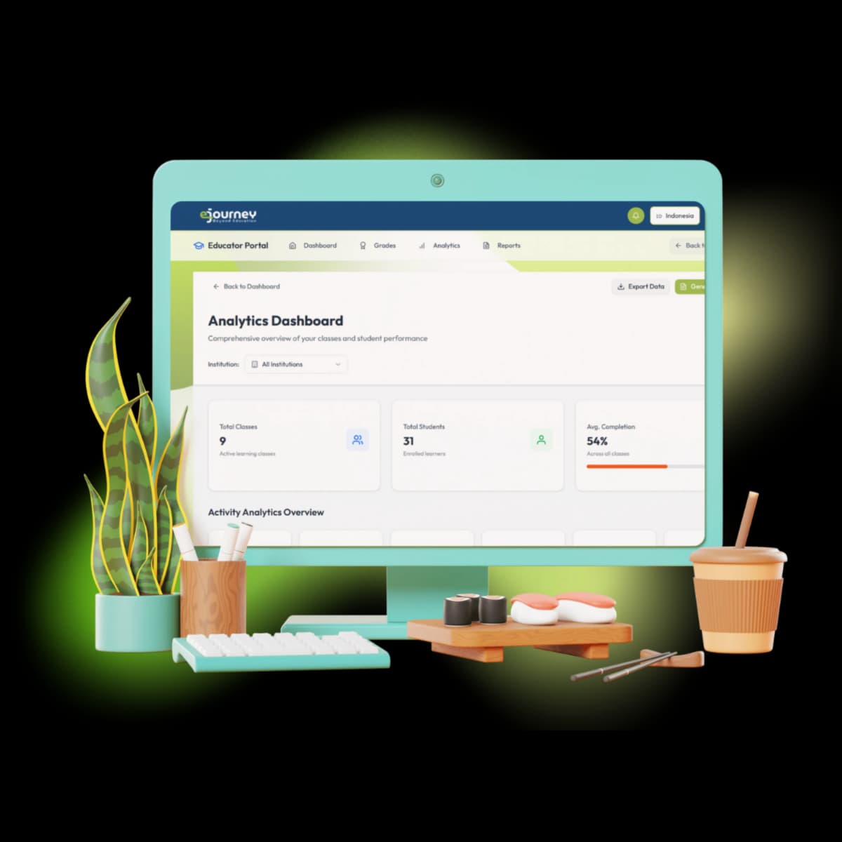 Dashboard Kompetensi & Laporan